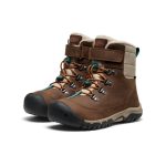 Big Kids' Kanibou Waterproof Winter Boot | Dark Earth/Roasted Pecan