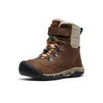 Big Kids' Kanibou Waterproof Winter Boot | Dark Earth/Roasted Pecan