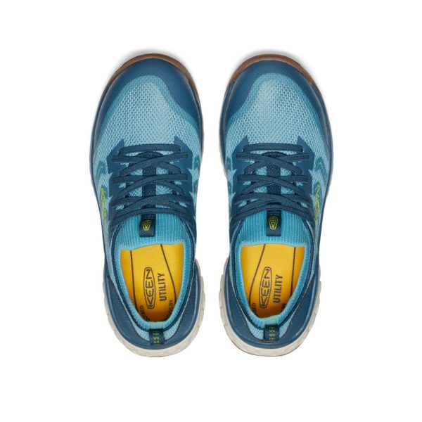 Women's Arvada Shift Work Sneaker (Carbon Toe)  |  Reef Waters/Legion Blue