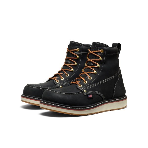 Men's Liberty 6 Waterproof Boot (Carbon Toe)  |  Black/Gum