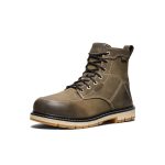 Women's San Jose 6 Waterproof 90?? Heel Boot (Aluminum Toe)  |  Steel Grey/Gum
