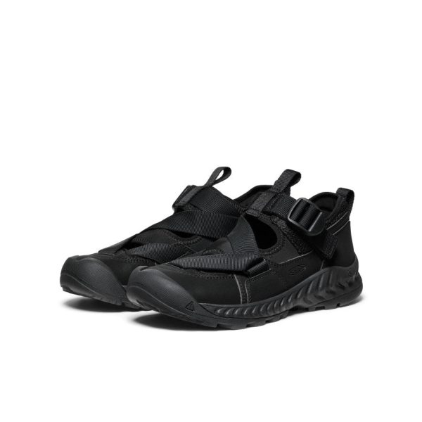 All Gender Hoodzerra Sandal | Black/Black