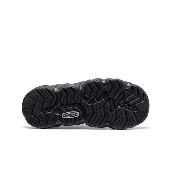 Men's Hyperport Fisherman Leather Sandal  |  Black/Keen Yellow