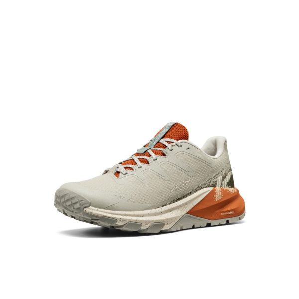 Men's Targhee Apex Waterproof Hiking Shoe  |  Abbey Stone/Gold Flame