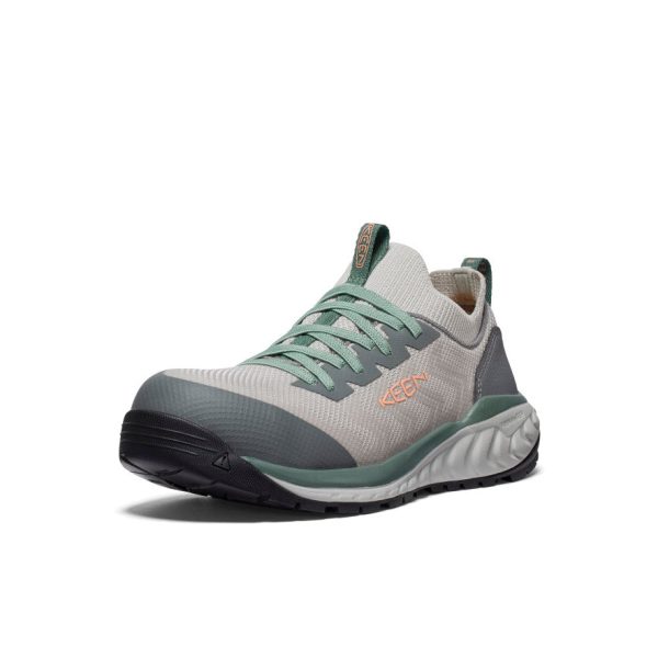Women's Arvada Shift Work Sneaker (Carbon Toe)  |  Steel Grey/Granite Green